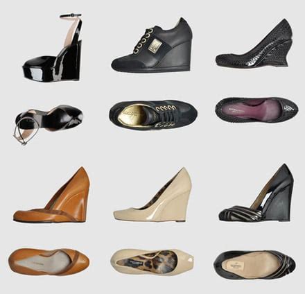 scarpe con zeppa chanel|Calzature — Moda .